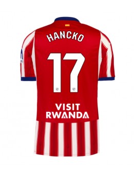 Atletico Madrid David Hancko #17 Replika Hemmakläder 2026-27 Kortärmad Atletico Madrid David Hancko #17 Replika Hemmakläder 2026-27 Kortärmad